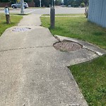 Sidewalk Concern at 4825 151 Street NW