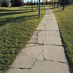 Sidewalk Concern at 2605 109 Street NW