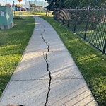 Sidewalk Concern at 1033 Youville Drive West NW