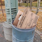 Overflowing Garbage Cans at N53.55 E113.51