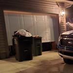 Overflowing Garbage Cans at 16429 106 Avenue NW