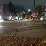 Traffic Sign at 9023 105 A Avenue NW