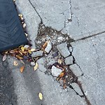 Sidewalk Concern at 11412 24 Avenue NW