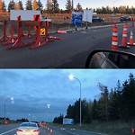 Obstruction - Public Road/Walkway at 407 Burton Rd Nw, Edmonton T6 R 2 J4