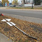 Traffic Sign at 10615 81 Avenue NW