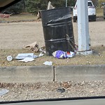 Overflowing Garbage Cans at Coronation Park, 13915 115 Ave Nw, Edmonton T5 M 4 B6