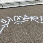 Graffiti Public Property at Walterdale Bridge, 105 St NW