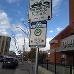 Traffic Sign at 10104 109 Street NW