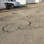 Potholes at 7316 132 Avenue NW