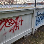 Graffiti Public Property at 14307 53 Avenue NW