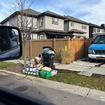 Overflowing Garbage Cans at 2091 Wonnacott Way SW