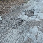 Potholes at 6811 98 A Avenue NW