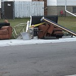 Obstruction - Public Road/Walkway at 12812 88 Street NW