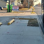 Obstruction - Public Road/Walkway at 10909 156 Street NW