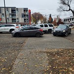 Obstruction - Public Road/Walkway at 10528 82 Street NW