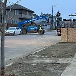 Obstruction - Public Road/Walkway at 2180 111 Street SW