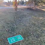 Traffic Sign at 1203 111 Street NW