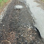 Potholes at 8504 147 Street NW