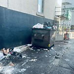 Overflowing Garbage Cans at 9 Sir Winston Churchill Square NW