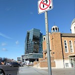 Traffic Sign at 10105 96 Street NW