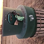 Overflowing Garbage Cans at Grand Trunk Park