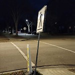 Traffic Sign at 12140 103 Street NW