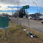 Traffic Sign at 5811 132 Avenue NW