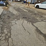 Potholes at 10440 78 Avenue NW