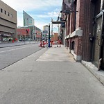 Obstruction - Public Road/Walkway at 10222 102 Street NW