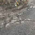 Potholes at 13563 123 A Avenue NW