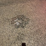 Potholes at 4319 46 Street NW