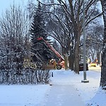 Obstruction - Public Road/Walkway at 9350 79 Street NW