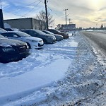 Obstruction - Public Road/Walkway at 11315 163 Street NW