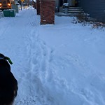 Winter Sidewalk Concern at 2803 Kirkland Bay SW