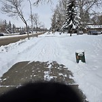 Winter Sidewalk Concern at 6207 178 Street NW