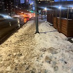 Winter Sidewalk Concern at 10342 105 Street NW