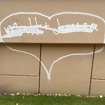Graffiti Public Property at 2403 104 Street NW