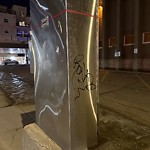 Graffiti Public Property at 10215 108 Street NW