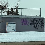 Graffiti Public Property at 15703 116 Street NW