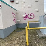 Graffiti Public Property at 10525 72 Avenue NW