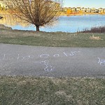 Graffiti Public Property at 930 Crystallina Nera Way NW