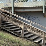 Graffiti Public Property at 9734 98 Avenue NW