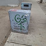 Graffiti Public Property at 8730 118 Avenue NW