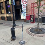 Traffic Sign at 10125 104 Street NW