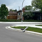 Traffic Sign at 9107 58 Street NW