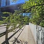 Obstruction - Public Road/Walkway at 10215 Connaught Drive NW