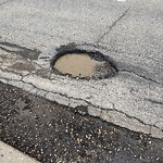 Potholes at 4211 Ramsay Crescent NW