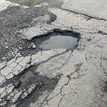 Potholes at 10919 72 Avenue NW
