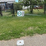 Traffic Sign at 7210 South Terwillegar Drive NW