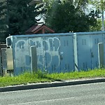 Graffiti Public Property at 7915 114 Street NW